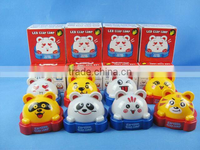 cartoon push night lamp bedroom touch night light