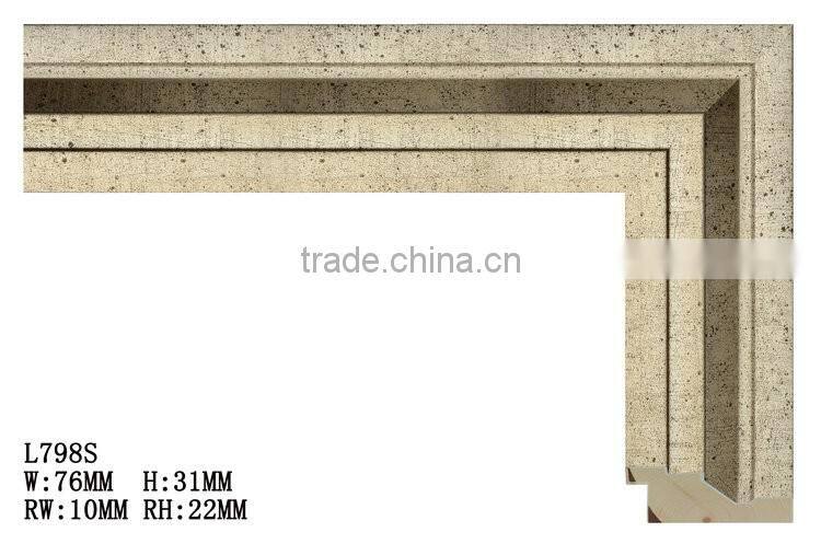 Best selling MDF pine black wood 70x100 frame