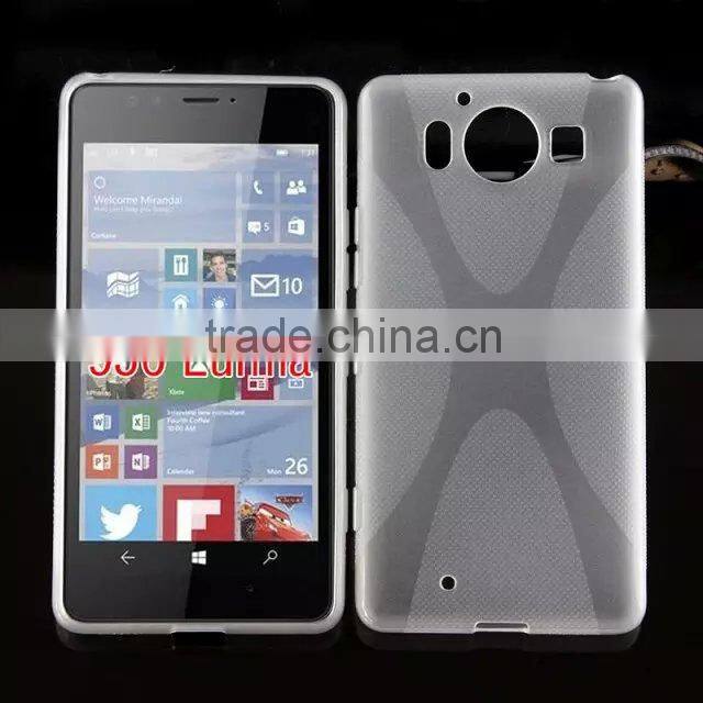 New products on china market X line phone case tpu cover soft case for nokia lumia 950 alibaba china