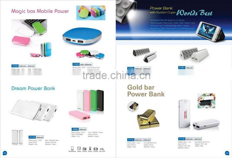 Free sample best seller polymer battery power bank, slim portable cellphone battery charger 3000mAh