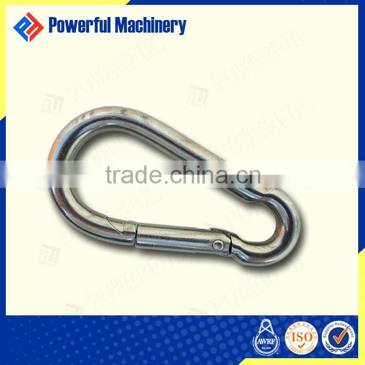 Spring Carabiner Clip with Screw