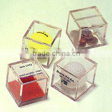 2016 New Acrylic wooden tissue box