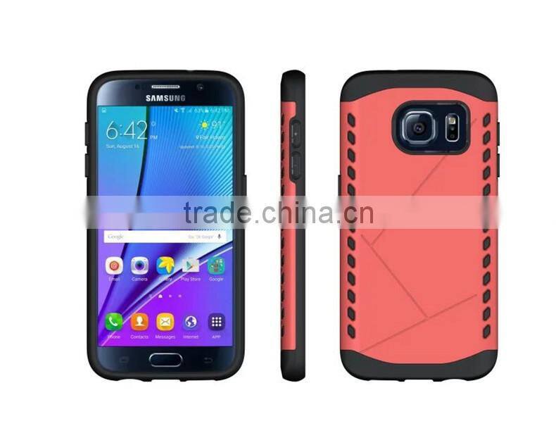 Dual Protector Heavy TPU+PC Duty Armor Shield Case for Samsung Galaxy S6 S6edge s7 s7edge Note5 iPhone6 6s 6Plus 6sPlus