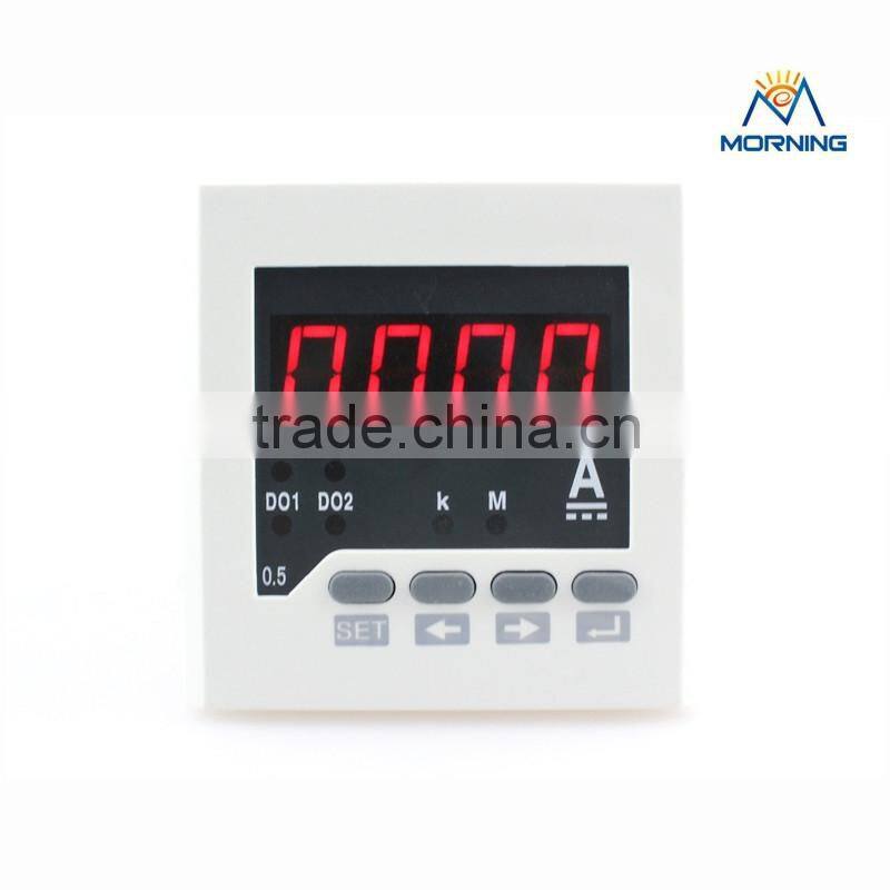 ac current connection digital ammeter