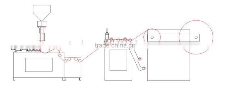 machinery make PE air bubble film with foil laminating --PE foamed film