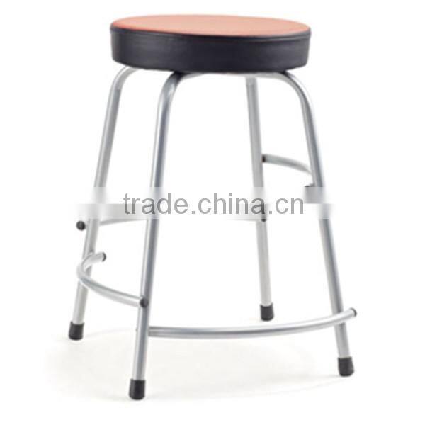 Mini wheel stool chair for lab without armrest
