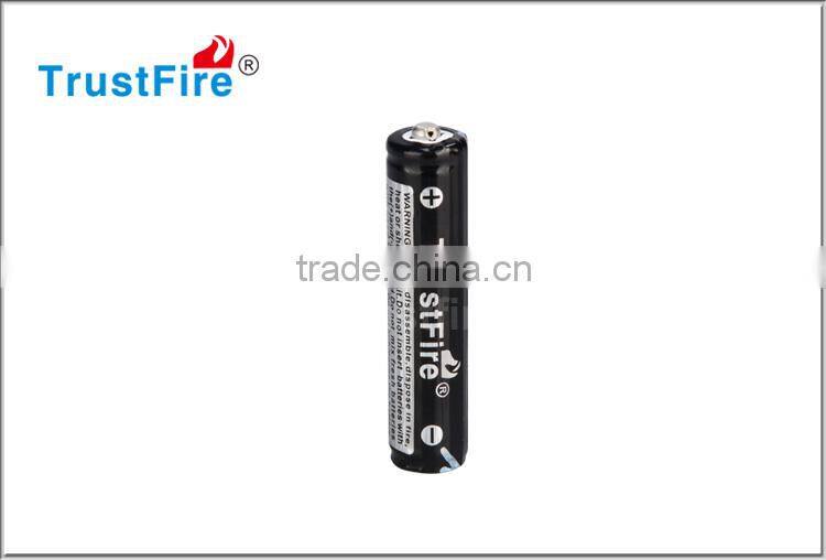 Trustfire 600mAh 10440 3.7v Protected Li-ion Rechargeable Battery with PCB