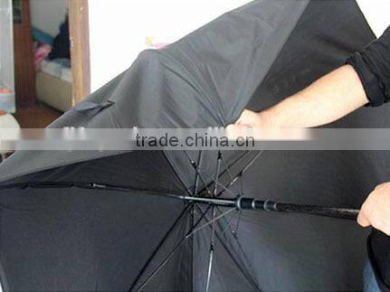 2016 vented double layers square golf umbrella