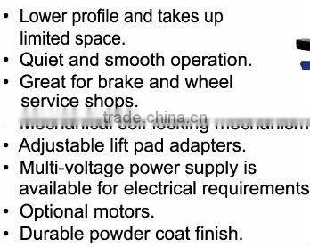 Torin BigRed 2.5 Ton Auto Mid Lift Scissor Lift