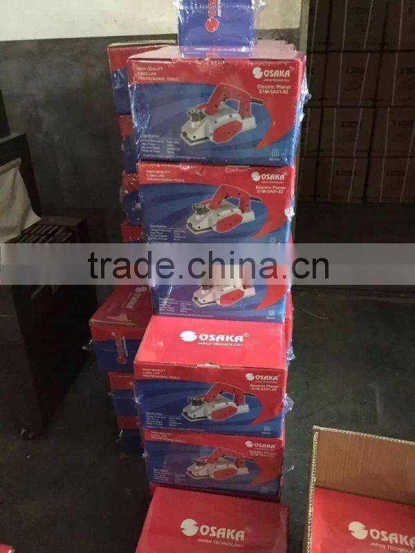 82mm electric planer plastic body,660w electric wood planer Trade assurance