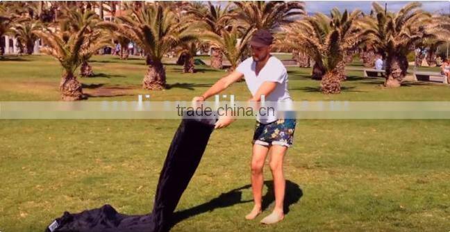 Hot-selling Hangout inflatable sleeping bag/ inflatable sleeping sofa