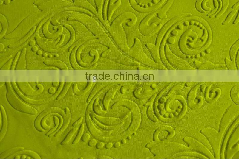 polyester ottoman embossed fabric for garment