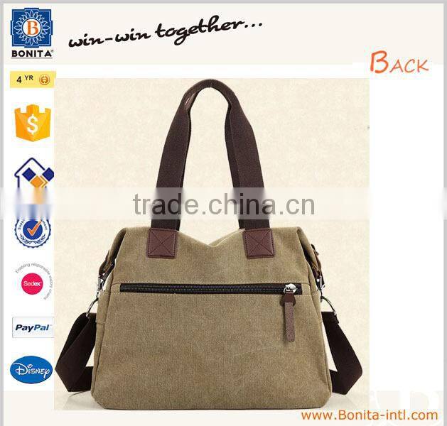 2016 newest leisured waterproof travel handbag with shoulder strap