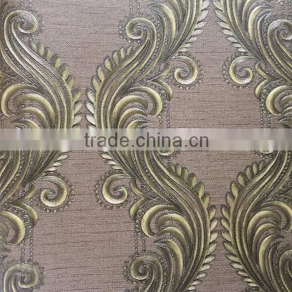 home decoration classic flower style wallpaper