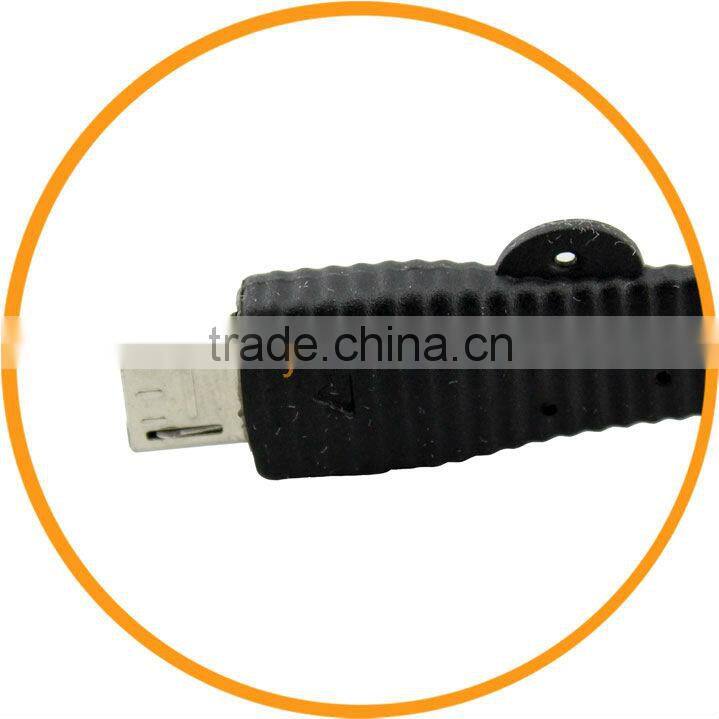 Short Micro USB Data Sync Charging Flat Cable for Samsung S4 S3 S2 from dailyetech