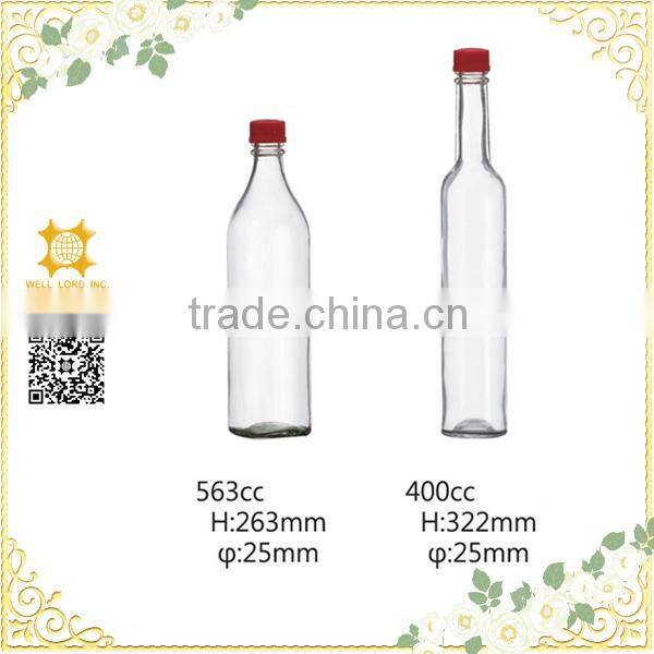 Fashion wine glass bottle, candy etc storage container