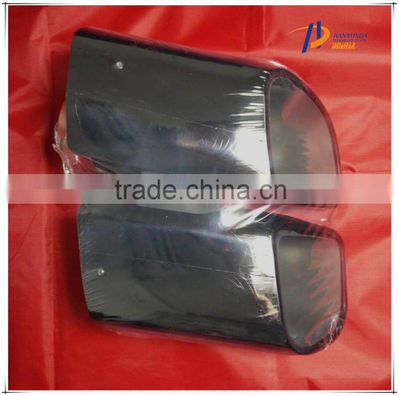 For Porsche Macan 2.0T MKI Square Exhaust tips (Chroming Black)