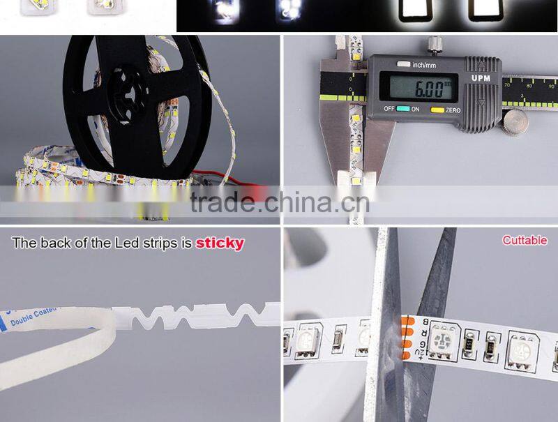 12v non-waterproof IP20 led flexible strip light 72 leds/m
