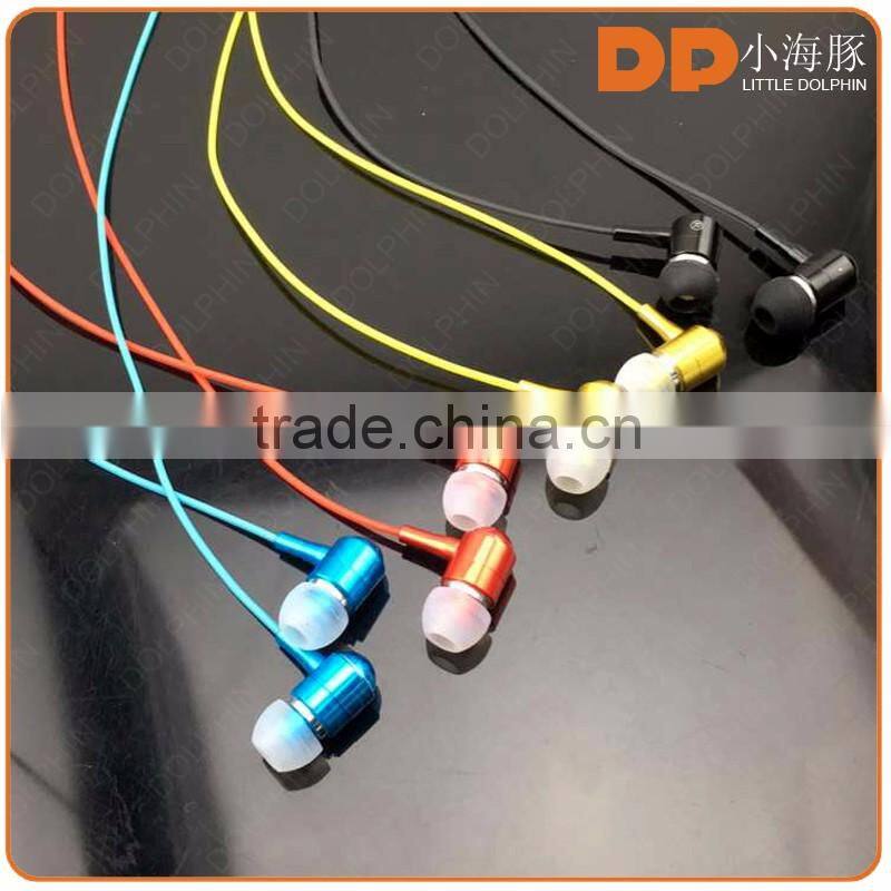 alibaba 3.5mm plug metal sport earbuds glow in dark fluorescence earphone