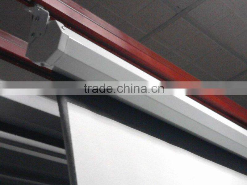 manual wall self lock screen factory