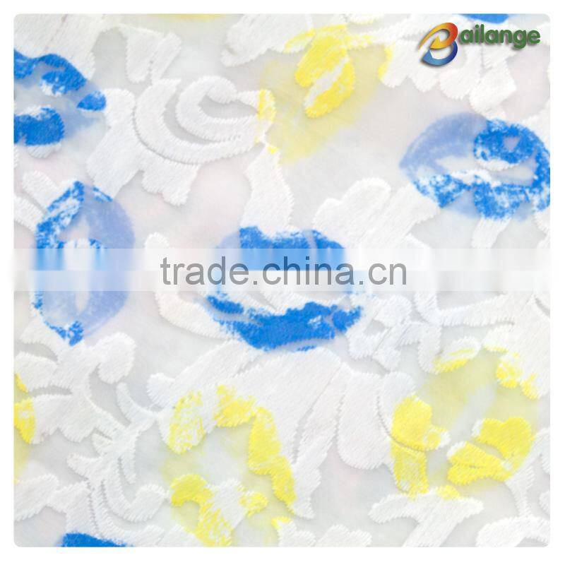 Embroidered Guipure Wholesale accessories wedding white cotton embroidery lace fabrics for garment