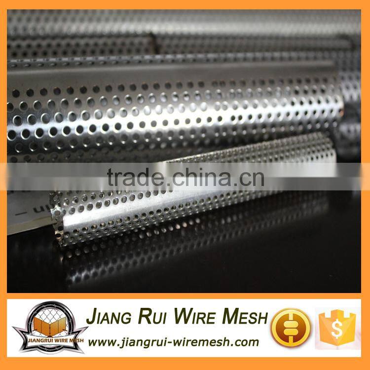 Decorative facade panel perforated metal mesh
