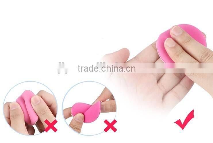 New Selling! Cosmetic Triangular Sponge/Latex Free Triangle Wedged Shaped Puff