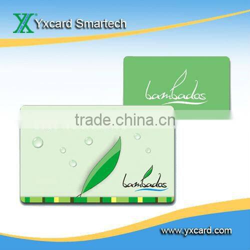 printable contactless rfid card with magnetic stripe