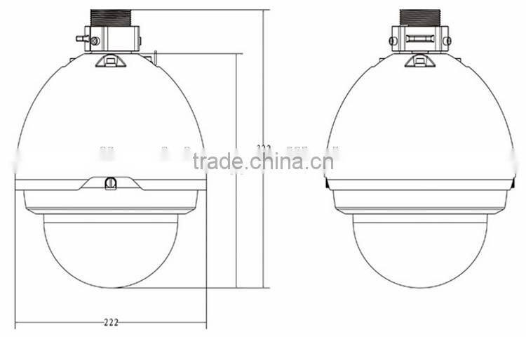 2MP 30x optical zoom auto-tracking PTZ IP Camera