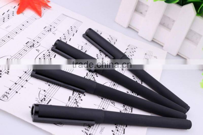 High quality free samples Smooth Writing balck Gel Pen