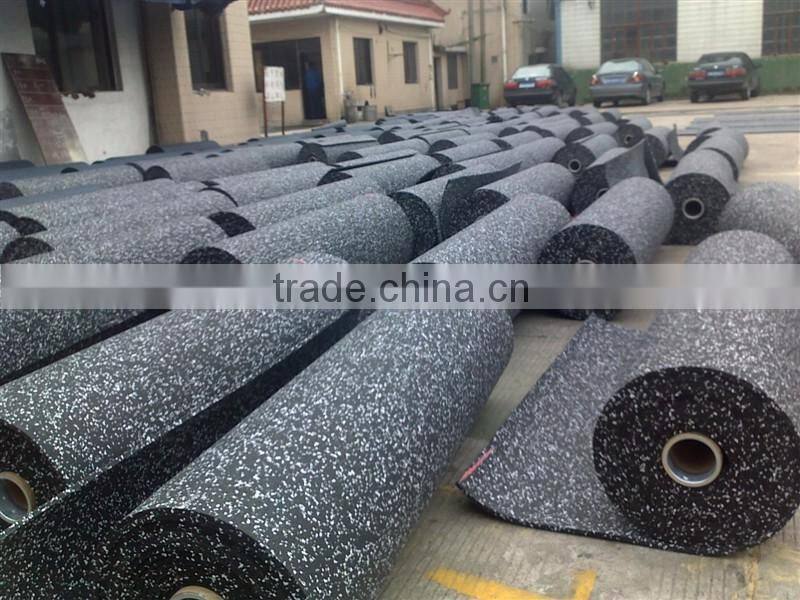 crossfit gym rubber flooring