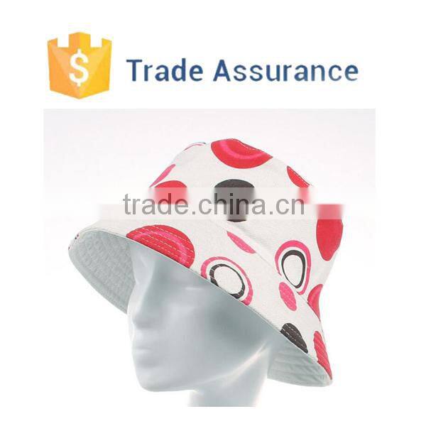 2015 Ladies Womens Colorful Bucket Hat , Summer Printing Bucket Hat, Bucket Sun Hats Caps Wholesale