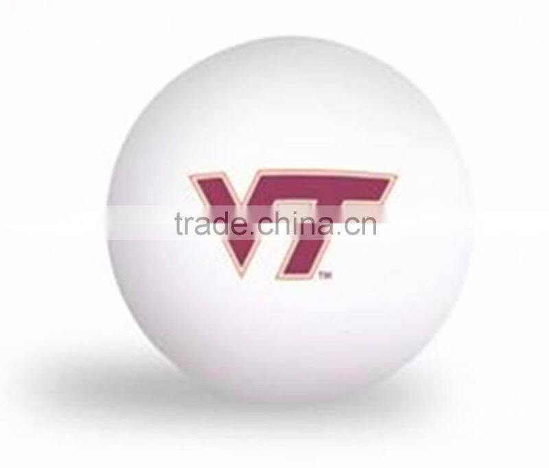 custom OEM colorful Beer ping pong ball with logo