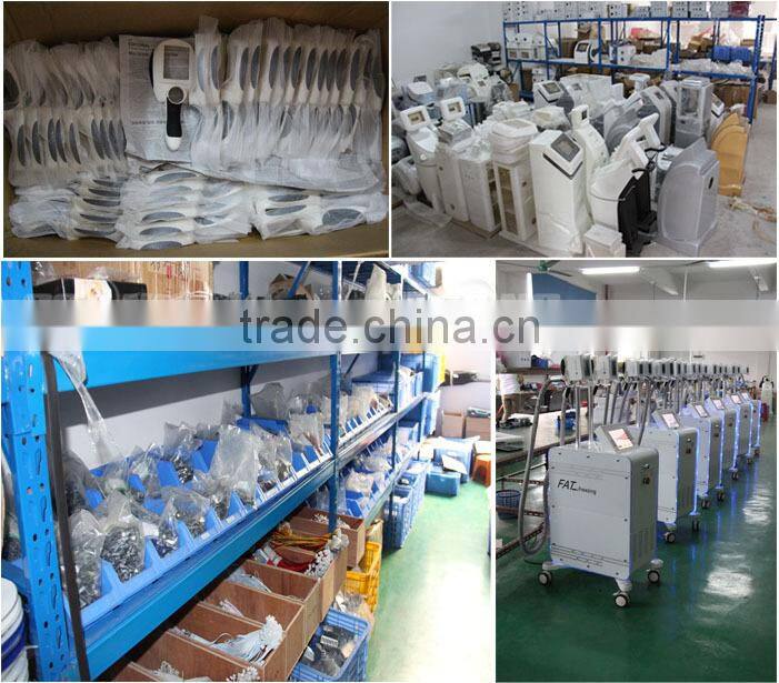 Professional Microcurrent Beauty Salon Equipment With Cavitation Vacuum RF Handles