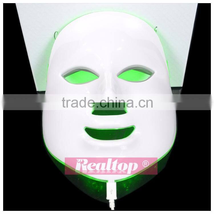 skin care mascara facial photodynamics pdt rejuvenation anti aging red yellow green blue led light therapy cosmetic facial mask
