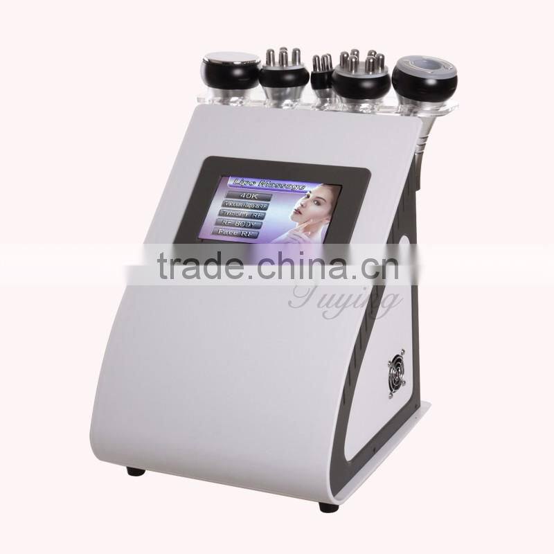 Portable vacuum ultrasonic cavitation packaging therapy machine