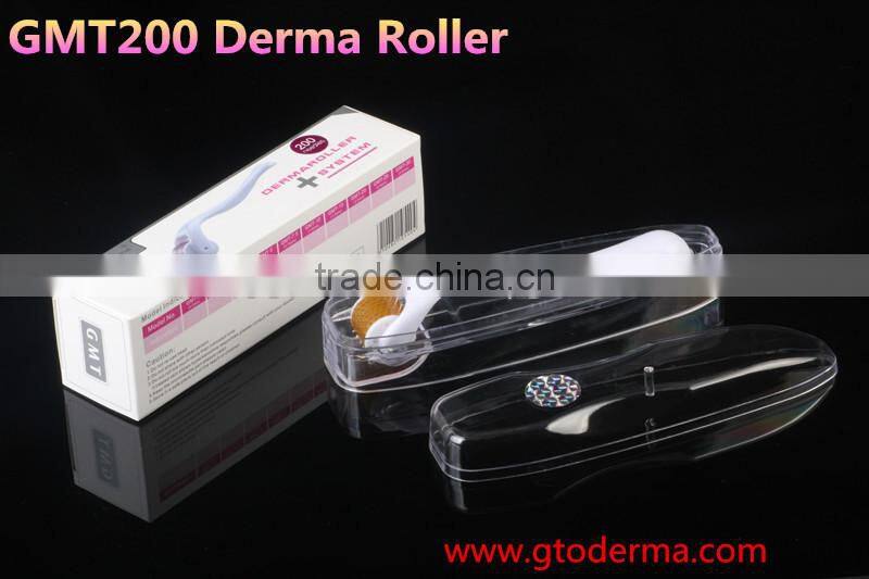 HOT!!! New Arrived GTO200 Needles Face needling Derma Roller 0.5mm