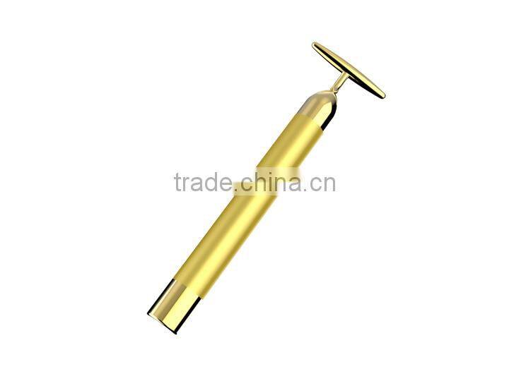 24k gold vibrating fat burning massager