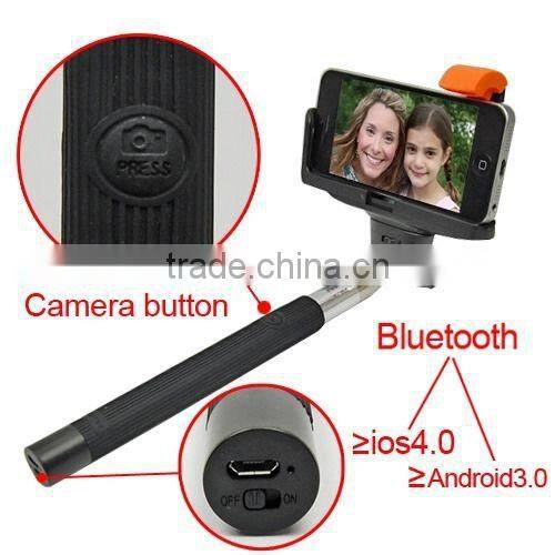 High quality wireless mobile phone wireless monopod handheld selfie stick for nokia lumia 1520