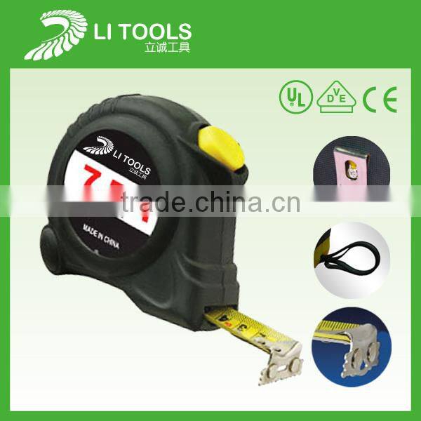 wear-resisting rubber cover LED lights metric 3M steel measuring tape