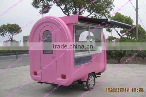 popular street food vending cart/commercial food carts/mobile food cart