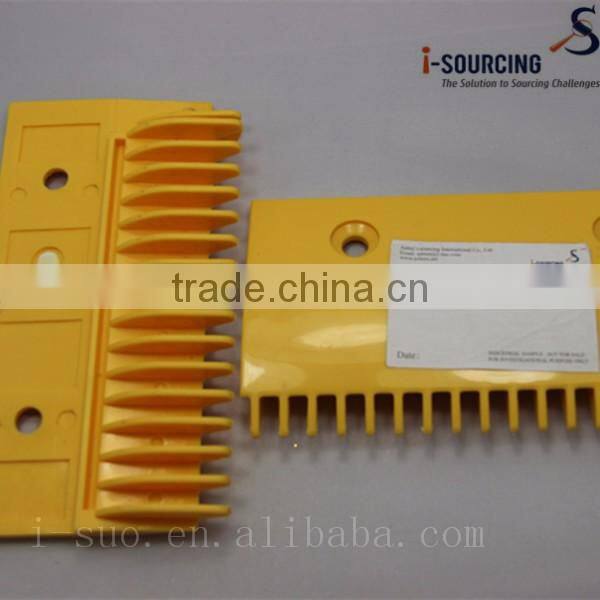 wholesale not easy oxidized aluminium alloy escalator comb plate