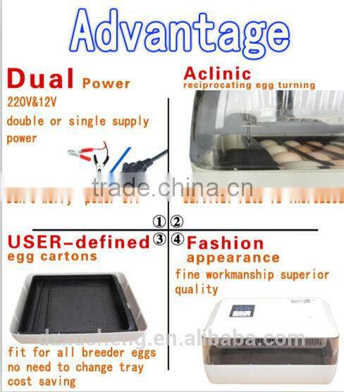 XS-60 PCS CE- Proved Farm family use poultry incubator for sale