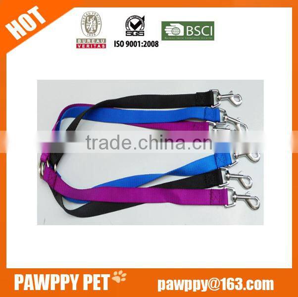 Wholesale two hooks nylon dog leash