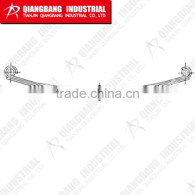 Trailer Suspension Parabolic Leaf Spring, 20*76mm
