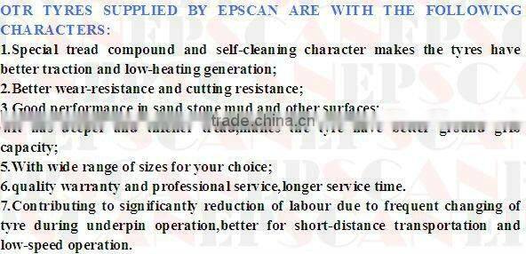 HIGH QUALITY DOUBLE COIN 23.5R25 TYRE(with iso,gcc,dot,ece certificates)