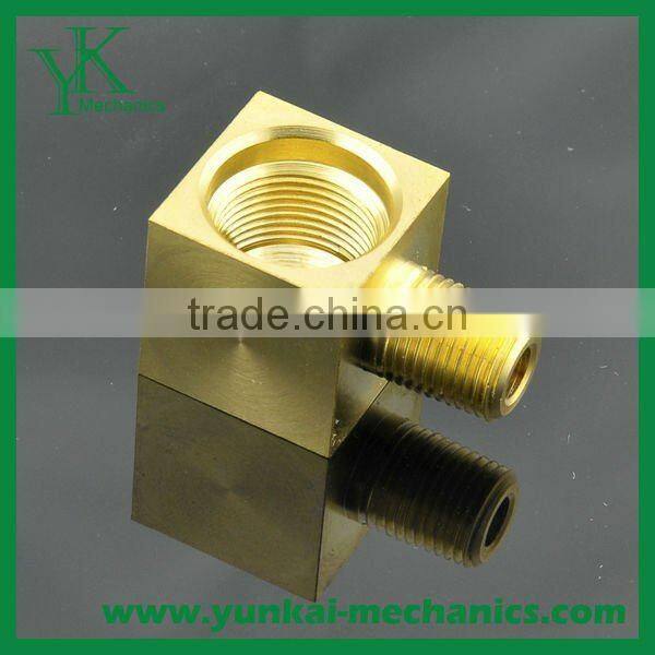 CNC center machinery auto parts, motorcycle spare parts, cnc machined brass components