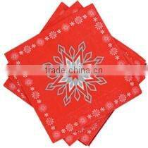 2016 Christmas Design Red Place Mat