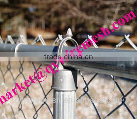 china.cn Golden Supplier High Quality Perimeter fence/Chain Link Fence top barbed wire/cyclone fence