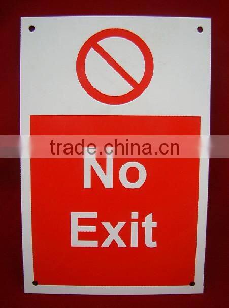 safety reflective warning signs